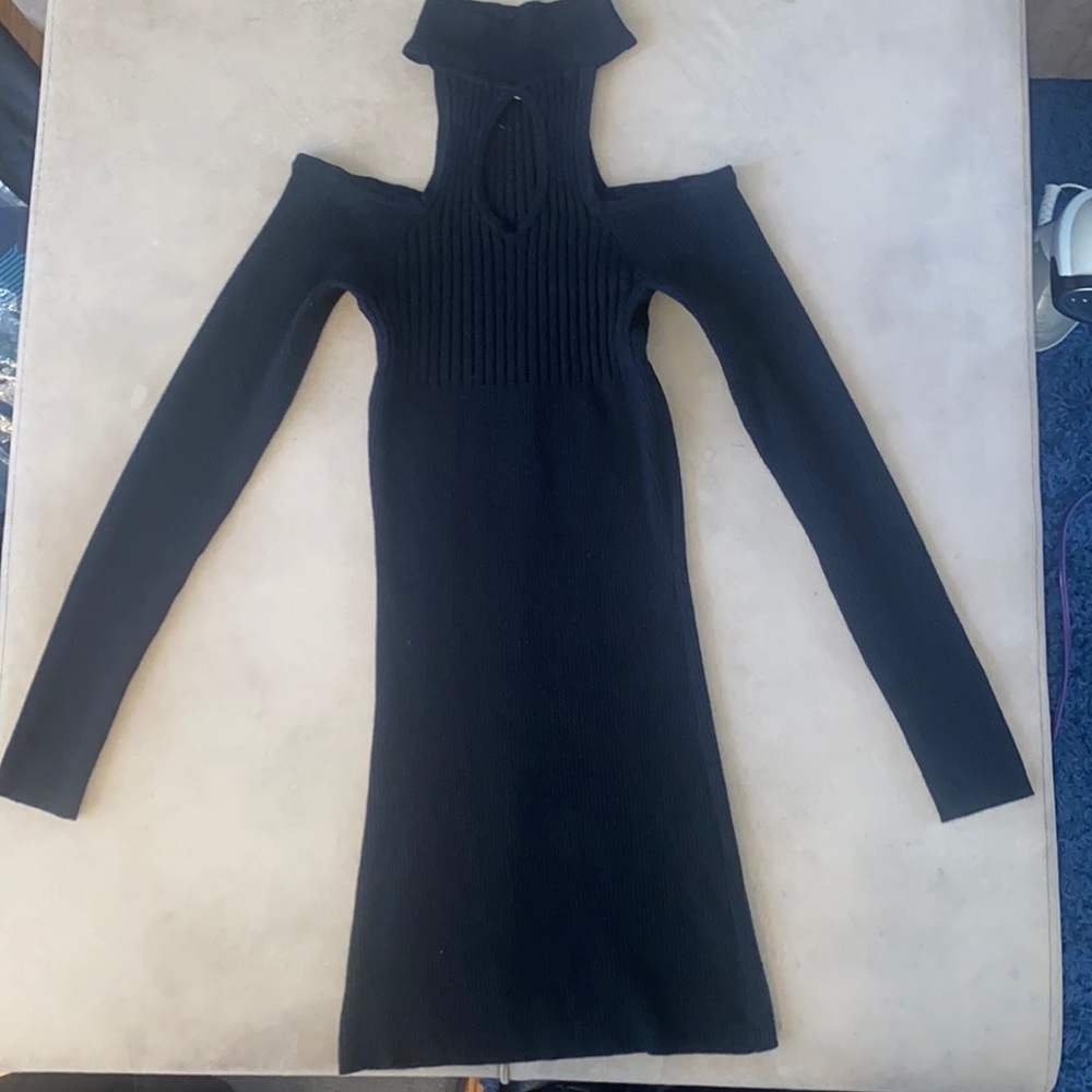 3/$25 Black Knit Dress
